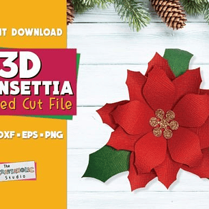 ARQUIVO DE CORTE MOLDES DE FLORES (PNG)