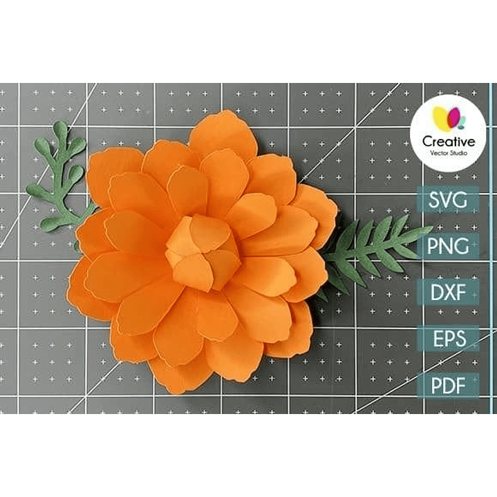ARQUIVO DE CORTE MOLDES DE FLORES (PNG) 2
