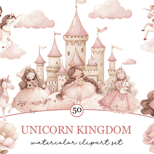 KIT DIGITAL PRINCESA (PNG)