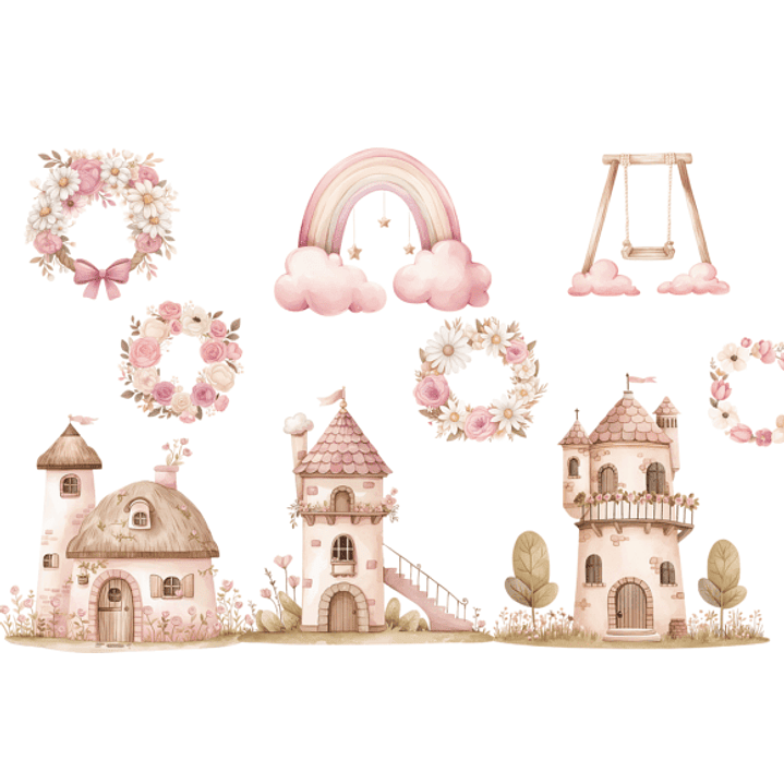 KIT DIGITAL PRINCESA (PNG) 5