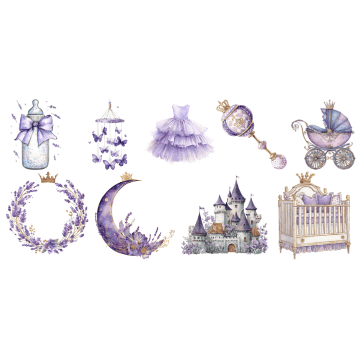 KIT DIGITAL PRINCESA / 15 ANOS(PNG) 2