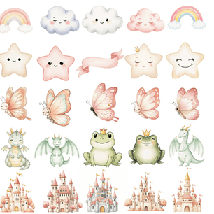 KIT DIGITAL PRINCESA / 15 ANOS (PNG)