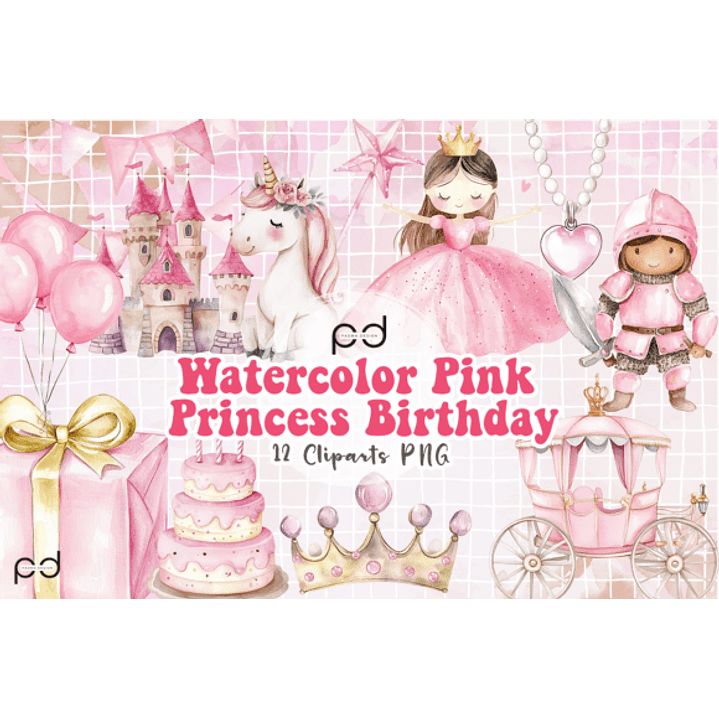 KIT DIGITAL PRINCESA / 15 ANOS (PNG) 1