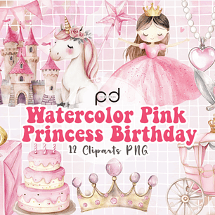 KIT DIGITAL PRINCESA / 15 ANOS (PNG)