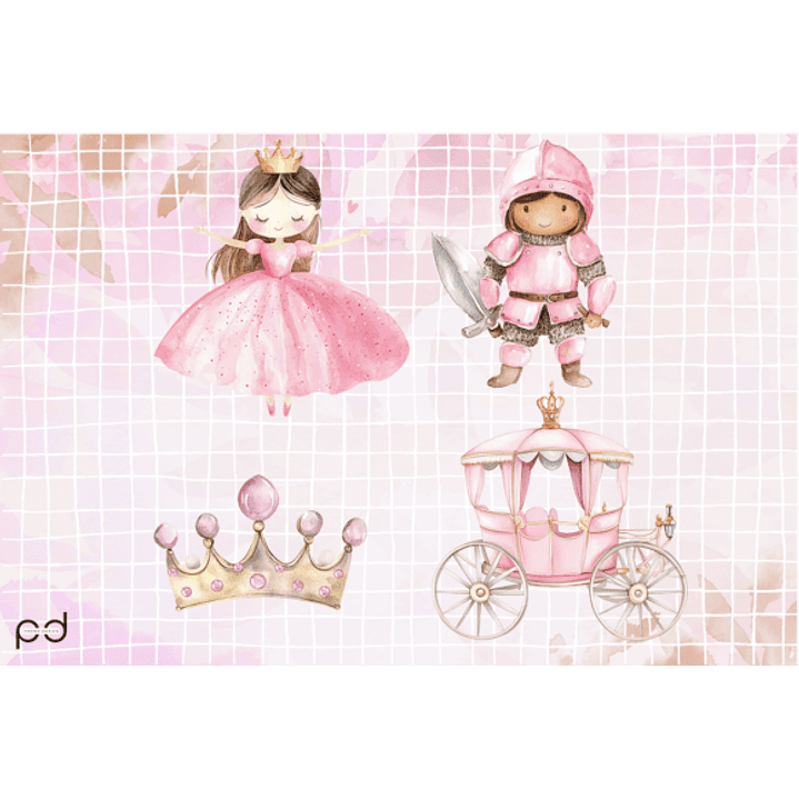 KIT DIGITAL PRINCESA / 15 ANOS (PNG) 3