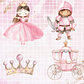 KIT DIGITAL PRINCESA / 15 ANOS (PNG) - Thumbnail 3