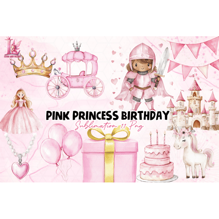 KIT DIGITAL PRINCESA / 15 ANOS (PNG) 1