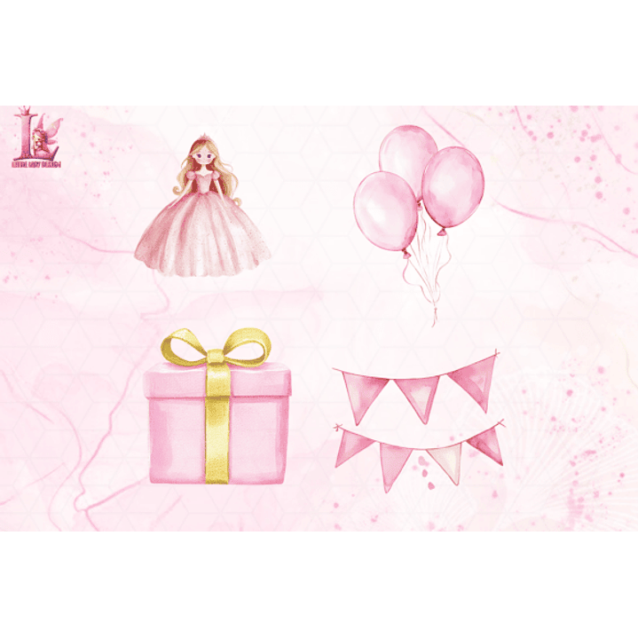 KIT DIGITAL PRINCESA / 15 ANOS (PNG) 2