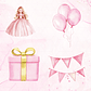 KIT DIGITAL PRINCESA / 15 ANOS (PNG) - Thumbnail 2