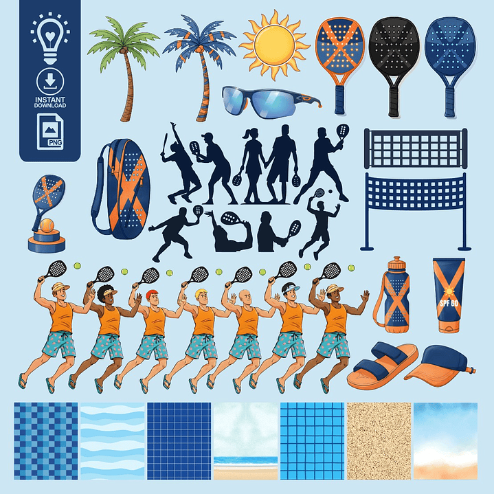 KIT DIGITAL BEACH TENNIS (PNG) 1