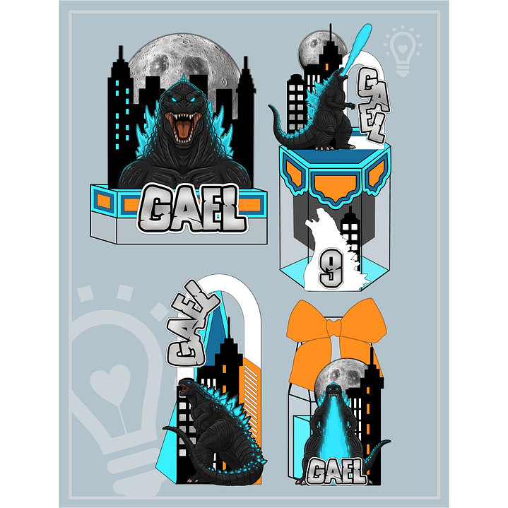 ARQUIVO DE CORTE CENARISMO GODZILLA (PDF E STUDIO) 1