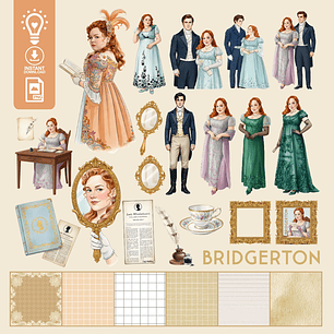 KIT DIGITAL BRIDGERTON (PNG)