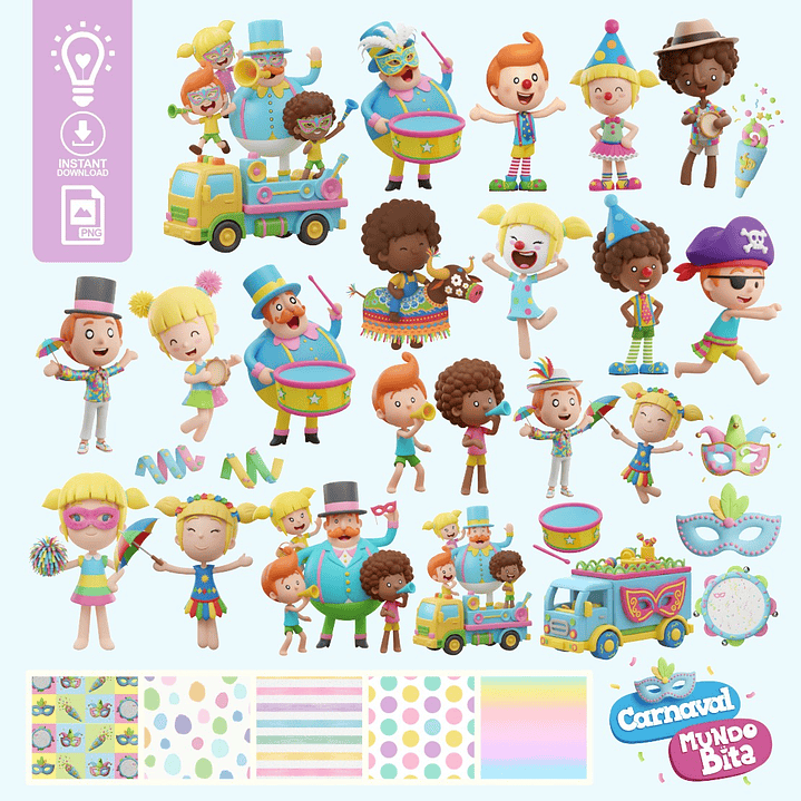 KIT DIGITAL CARNAVAL MUNDO BITA  1