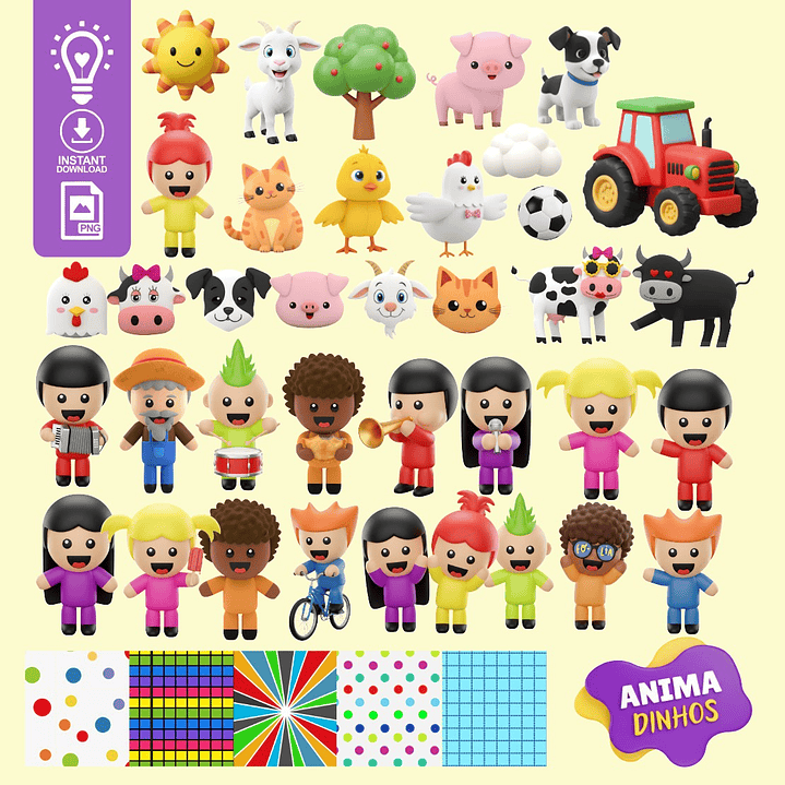 KIT DIGITAL ANIMADINHOS  1