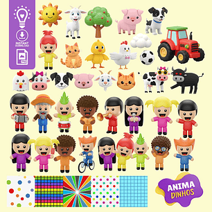 KIT DIGITAL ANIMADINHOS 