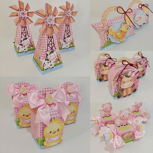 ARQUIVO DE CORTE FAZENDINHA MENINA (STUDIO E PDF)