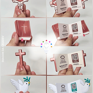 ARQUIVO DE CORTE CARD PARA RETROVISOR CRISTÃO / CARTÃO DE VISITA CRIATIVO (STUDIO E PDF)