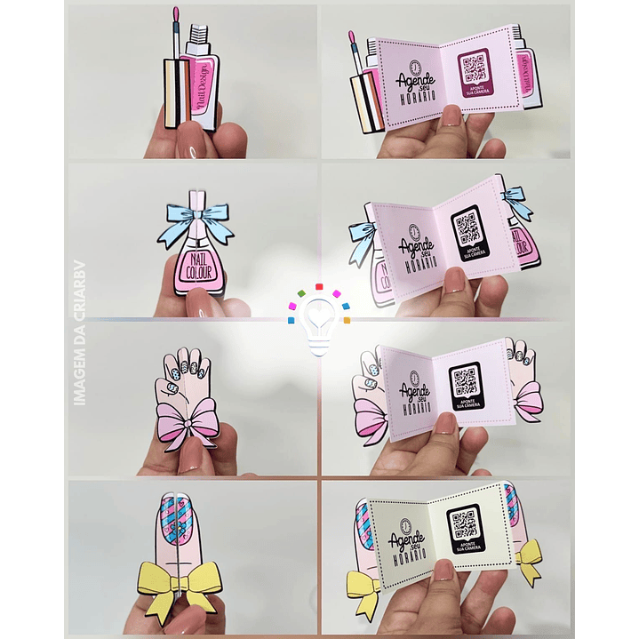 ARQUIVO DE CORTE CARD PARA RETROVISOR CRISTÃO / CARTÃO DE VISITA CRIATIVO (STUDIO E PDF) 1