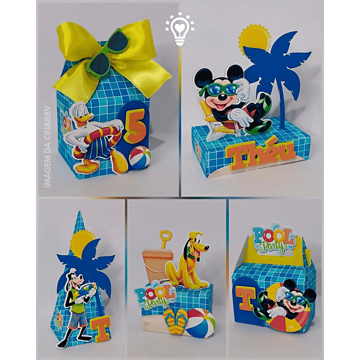 ARQUIVO DE CORTE MICKE POOL PART, PRAIA, FUNDO DO MAR (STUDIO E PDF) 1