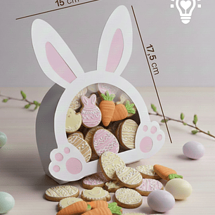 ARQUIVO DE CORTE PÁSCOA, CAIXA COELHO (STUDIO E PDF)