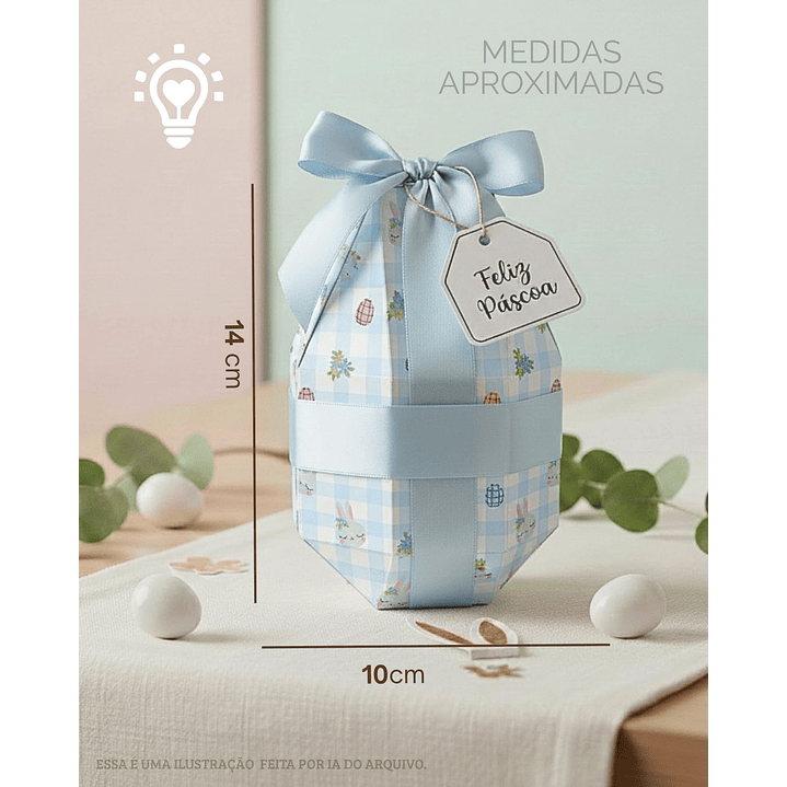 ARQUIVO DE CORTE PÁSCOA, OVO DE PÁSCOA EM PAPEL (STUDIO E PDF) 1