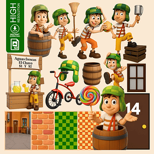 KIT DIGITAL CHAVEZ, EL CHAVO, KEYS