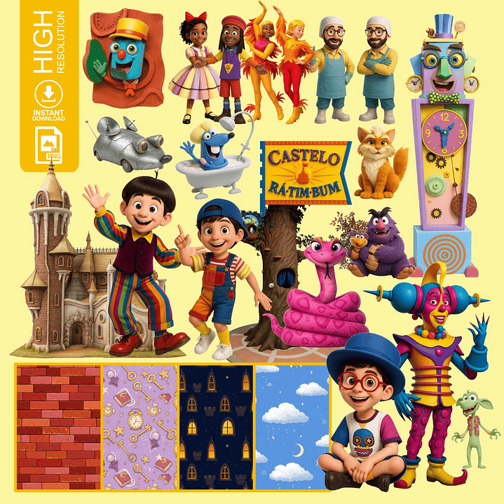 KIT DIGITAL Castelo Ra Tim Bum 1