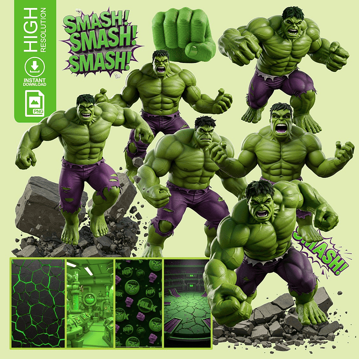 KIT DIGITAL Hulk 3D 1