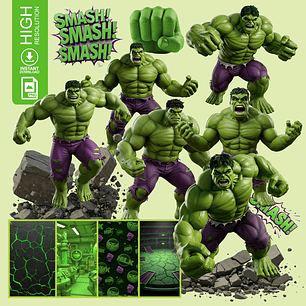 KIT DIGITAL Hulk 3D