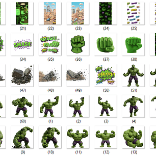 KIT DIGITAL Hulk 3D