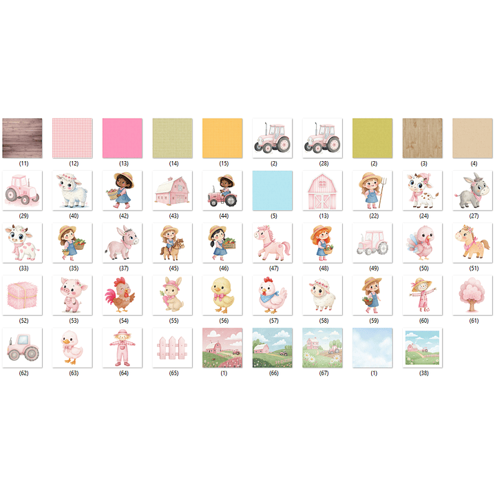 KIT DIGITAL FAZEDNINHA MENINA ROSA 2