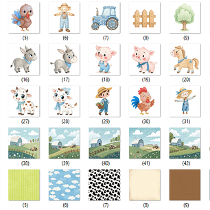 KIT DIGITAL FAZEDNINHA MENINO AZUL  