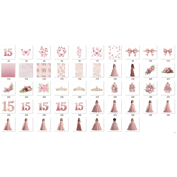 KIT DIGITAL FESTA 15 ANOS 2