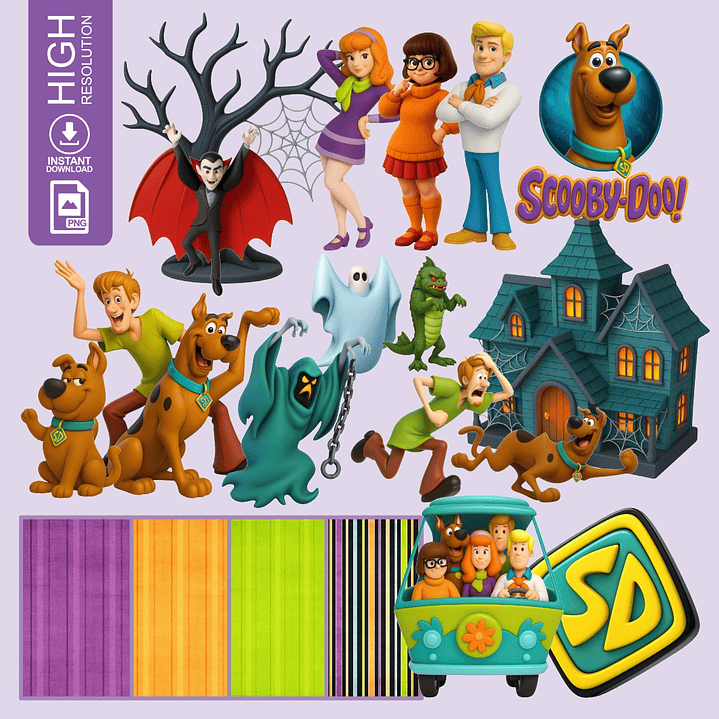 KIT DIGITAL SCOOBYY DOO 1