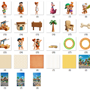 KIT DIGITAL Os Flinstones 3D