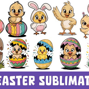 KIT DIGITAL PÁSCOA (PNG)