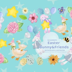 KIT DIGITAL PÁSCOA  (PNG)