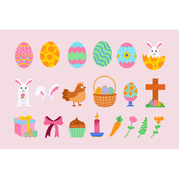 KIT DIGITAL PÁSCOA (PNG) 2