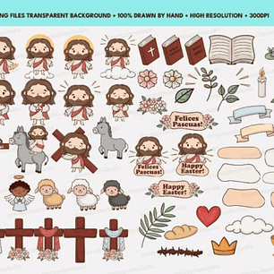 KIT DIGITAL PÁSCOA (PNG)