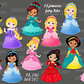 KIT DIGITAL PRINCESAS (PNG) - Thumbnail 1