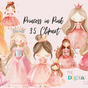 KIT DIGITAL PRINCESAS (PNG)