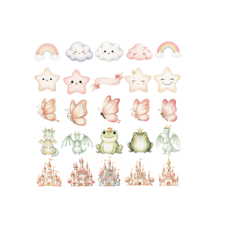 KIT DIGITAL PRINCESAS (PNG) 3