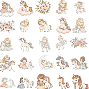 KIT DIGITAL PRINCESAS (PNG)