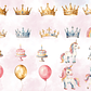 KIT DIGITAL PRINCESAS (PNG) - Thumbnail 5