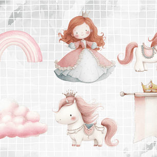 KIT DIGITAL PRINCESAS (PNG)