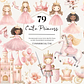 KIT DIGITAL PRINCESAS (PNG) - Thumbnail 1