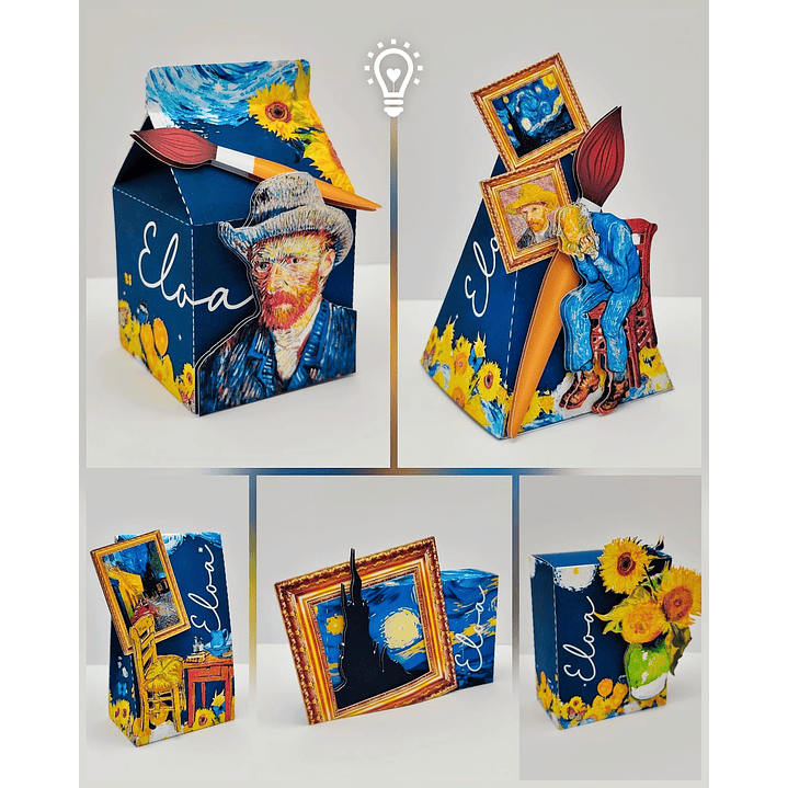 ARQUIVO DE CORTE Vincent van Gogh (STUDIO E PDF) 1