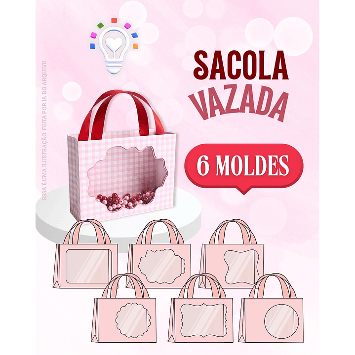 ARQUIVO DE CORTE SACOLA SHAKER VITRINE (STUDIO, SVG E PDF) 1