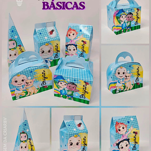 ARQUIVO E CORTE COCOMELON BÁSICAS - FUNDO AUTOMÁTICO (STUDIO E PDF)