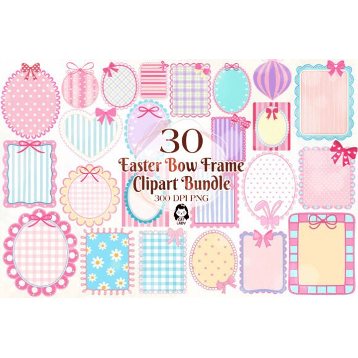 MOLDURAS/FRAMES COELHO/ PÁSCOA (PNG) 1